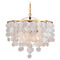 Vaxcel Lighting Vaxcel Lighting Elsa Natural Brass Pendant Light P0394