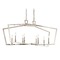 Kichler Lighting Abbotswell 8-Light Polished Nickel Pendant by Kichler Lighting 43494PN