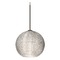 Besa Lighting Besa Lighting Kristall Ribbed Glass Bronze Mini-Pendant Light 1XT-4615GL-BR