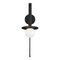 Visual Comfort Studio Collection Kelly Wearstler Nodes 23.63-Inch Tall Midnight Black Pivot Sconce by Visual Comfort Studio KW1021MBK