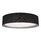 Kuzco Lighting Modern White LED Flush Mount with Black Shade 3000K 1136LM by Kuzco Lighting FM7920-BK