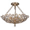 Crystorama Lighting Crystorama Lighting Sterling Distressed Twilight Semi-Flushmount Light 7584-DT_CEILING