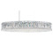 Schonbek Lighting Schonbek Worldwide Lighting Plaza Polished Stainless Steel Island Light with Oval Shade 6678O