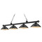 Z-Lite Cordon Matte Black Billiard Light by Z-Lite 2306-4MB-SMB
