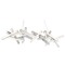 Modern Forms by WAC Lighting Chaos 72-Inch Linear LED Chandelier in Brushed Aluminum by Modern Forms PD-64872-AL