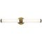 Kichler Lighting Indeco 27-Inch Natural Brass LED Vanity Light by Kichler Lighting 45685NBRLED