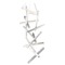 Modern Forms by WAC Lighting Chaos 75-Inch High LED Chandelier in Brushed Aluminum by Modern Forms PD-64875-AL