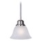 Maxim Lighting Malaga Satin Nickel Mini Pendant by Maxim Lighting 91067MRSN