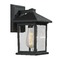 Z-Lite Portland Black Outdoor Wall Light by Z-Lite 531S-BK