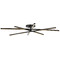 Visual Comfort Modern Collection Cityscape Grande LED Flush Mount in Bronze by Visual Comfort Modern SLFM56627CCBZ