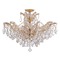 Crystorama Lighting Crystorama Lighting Maria Theresa Gold Semi-Flushmount Light 4439-GD-CL-MWP_CEILING