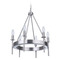 Craftmade Lighting Larrson Brushed Polished Nickel Chandelier by Craftmade Lighting 54326-BNK