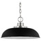 Nuvo Lighting Colony Small Pendant in Polished Nickel & Matte Black by Nuvo Lighting 60-7482