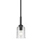 Kichler Lighting Kichler Lighting Shailene Black Mini-Pendant Light with Bowl / Dome Shade 43674BKCLR