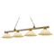 Z-Lite Cordon Rubbed Brass Billiard Light by Z-Lite 2306-4RB-GM16