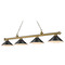 Z-Lite Cordon Rubbed Brass Billiard Light by Z-Lite 2306-4RB-MB15