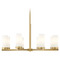Z-Lite Z-Lite Danica Modern Gold Chandelier 3044-8MGLD