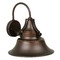 Craftmade Lighting Union 12-Inch Wide Oiled Bronze Gilded Outdoor Wall Light by Craftmade Lighting Z4414-OBG