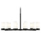 Z-Lite Z-Lite Danica Matte Black Chandelier 3044-12MB