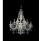 Crystorama Lighting Traditional Crystal Chandelier in Polished Brass by Crystorama Lighting 1112-PB-CL-S