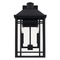 Capital Lighting Braden 17-Inch Outdoor Wall Light in Black by Capital Lighting 927121BK