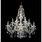 Crystorama Lighting Traditional Crystal Chandelier in Polished Brass by Crystorama Lighting 1112-PB-CL-SAQ