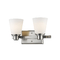 Z-Lite Kayla Brushed Nickel Bathroom Light by Z-Lite 7001-2V-BN