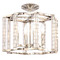 Crystorama Lighting Crystorama Lighting Carson Polished Nickel Semi-Flushmount Light 8854-PN_CEILING