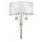 Fredrick Ramond Mime Brushed Nickel Sconce by Fredrick Ramond FR45602BNI