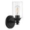 Craftmade Lighting Dardyn Flat Black Sconce by Craftmade Lighting 49801-FB-C