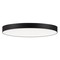 Maxim Lighting Trim 9-Inch Round LED Flush Mount in Black 3000K by Maxim Lighting 57663WTBK