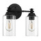 Craftmade Lighting Dardyn Flat Black Bathroom Light by Craftmade Lighting 49802-FB-C