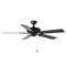 Maxim Lighting Maxim Lighting Basic-Max Black Ceiling Fan Without Light 89905BKWP