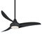 Minka Aire Light Wave 44-Inch LED Fan in Coal by Minka Aire F845-CL