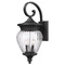 Z-Lite Z-Lite Davina Black Outdoor Wall Light 5016B-BK