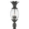 Hinkley Plantation 12V X-Large Post Top in Museum Black by Hinkley Lighting 2121MB-LV