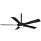 Minka Aire Minka Aire Sabot Coal LED Ceiling Fan with Light F745-CL