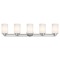 Design Classics Lighting Chrome Bathroom Light 706-26 GL1020C