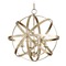 Quorum Lighting Celeste Aged Silver Leaf Pendant by Quorum Lighting 6009-4-60