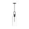 Alora Lighting Alora Lighting Soji Matte Black Mini-Pendant Light with Cylindrical Shade PD401606MBCL