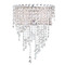 Schonbek Lighting Schonbek Worldwide Lighting Chantant Polished Stainless Steel Sconce CH1232N-401O