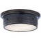 Visual Comfort Signature Collection Studio VC Siena Large Flush Mount in Bronze by Visual Comfort Signature SS4016BZWG