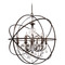 Crystorama Lighting Crystorama Lighting Solaris English Bronze Crystal Chandelier 9219-EB-CL-MWP