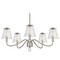 Quoizel Lighting Quoizel Lighting Mckinney Brushed Nickel Chandelier MCK5030BN