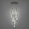Schonbek Beyond Devotion LED 9-Light Pendant in Satin Nickel by Schonbek Beyond BPD66209-SN