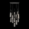 Schonbek Beyond Devotion LED 15-Light Pendant in Black by Schonbek Beyond BPD66213S-BK