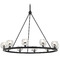 Crystorama Lighting Crystorama Lighting Aragon Matte Black LED Chandelier ARA-10265-MK