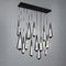 Schonbek Beyond Devotion 40-Inch LED 14-Light Pendant in Black by Schonbek Beyond BPD66214L-BK
