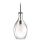 Kichler Lighting Everly 17.75-Inch Teardrop Glass Pendant in Bronze by Kichler Lighting 42047OZ