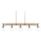 Capital Lighting Mid Century 47-Inch Linear Light in Aged Brass by Capital Lighting 821151AD-426
